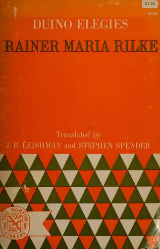 Cover of Duino elegies