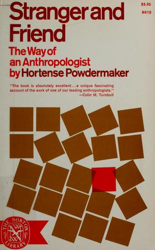 Cover of Stranger and friend