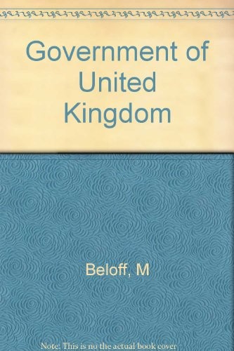 Cover of The Government of the United Kingdom