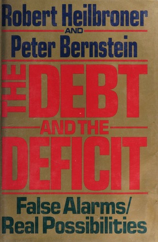 Cover of The debt and the deficit