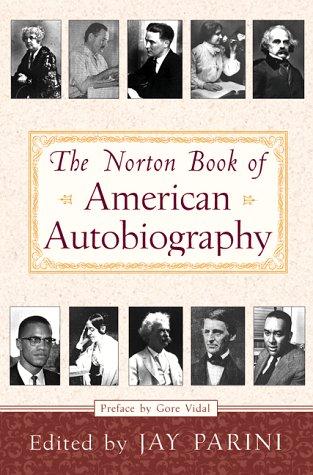 Cover of The Norton book of American autobiography