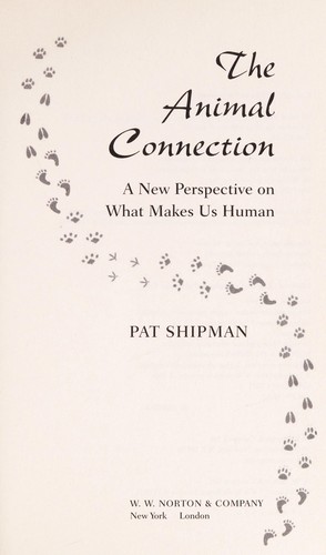 Cover of The animal connection