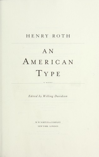 Cover of An American Type