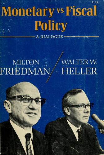 Cover of Monetary vs. fiscal policy