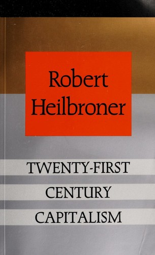 Cover of Twenty-first century capitalism