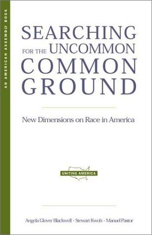 Cover of Searching for the uncommon common ground