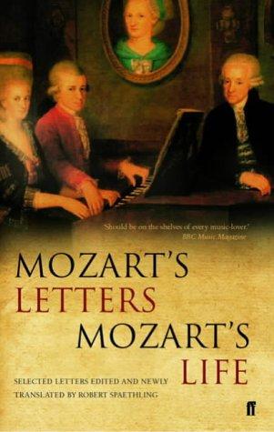 Cover of Mozart's Letters, Mozart's Life