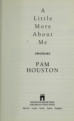 Cover of A little more about me