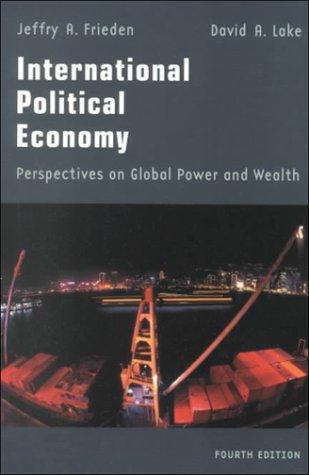 Cover of International political economy