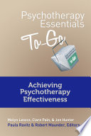 Cover of Psychotherapy Essentials To Go