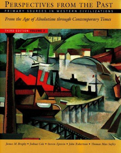 Cover of Perspectives from the past