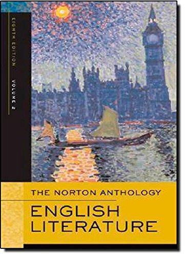 Cover of The Norton Anthology of English Literature, Volume 2: The Romantic Period through the Twentieth Century