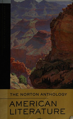 Cover of The Norton Anthology of American Literature -- Shorter Seventh Edition