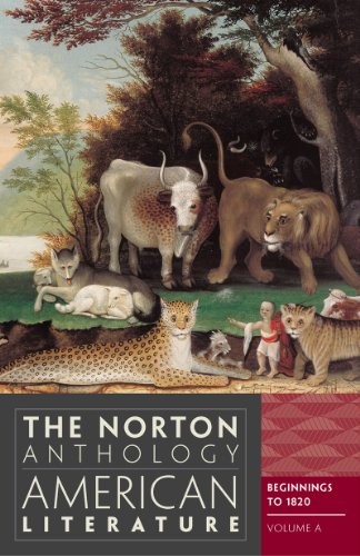 Cover of The Norton anthology of American literature -- Eighth Edition