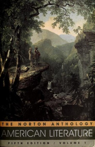 Cover of The Norton Anthology of American Literature -- Fifth Edition -- Volume 1
