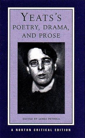 Cover of Yeats's poetry, drama, and prose