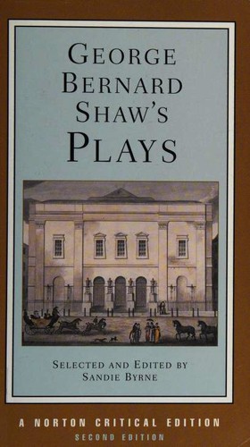 Cover of George Bernard Shaw's Plays