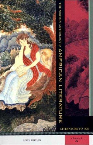 Cover of The Norton Anthology of American Literature -- Sixth Edition -- Volume A