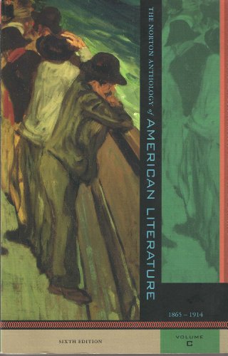 Cover of The Norton Anthology of American Literature, Vol. C: 1865-1914