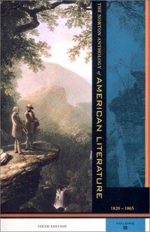 Cover of The Norton Anthology of American Literature -- Sixth Edition -- Volume B