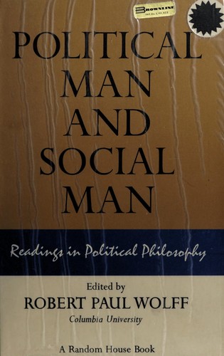 Cover of Political man and social man