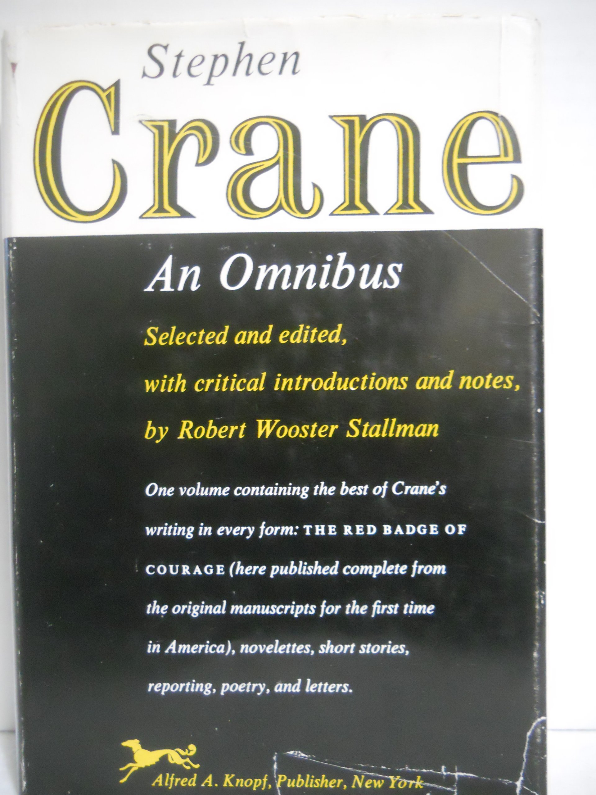 Cover of Stephen Crane: An Omnibus;