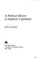 Cover of A political history of Japanese capitalism