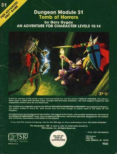 Cover of Tomb of Horrors
