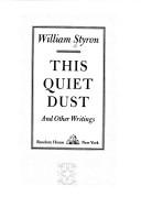 Cover of This quiet dust