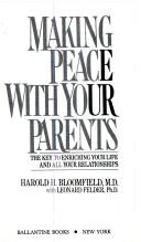 Cover of Making peace with your parents