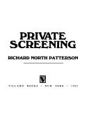 Cover of Private screening