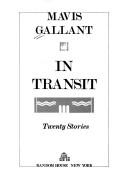 Cover of In transit