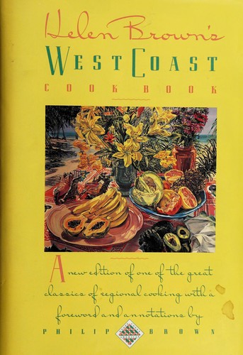 Cover of Helen Brown's West coast cook book