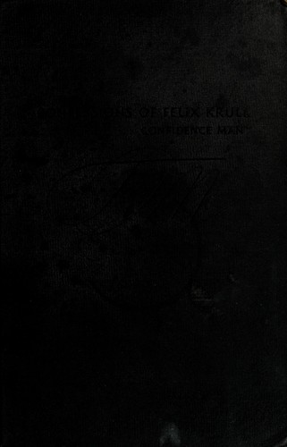Cover of Confessions of Felix Krull