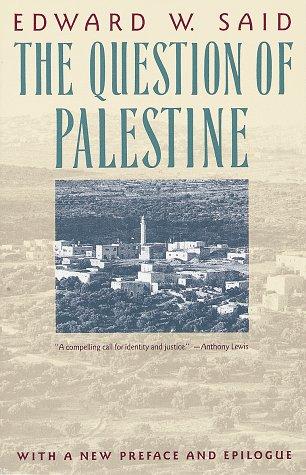 Cover of The Question of Palestine