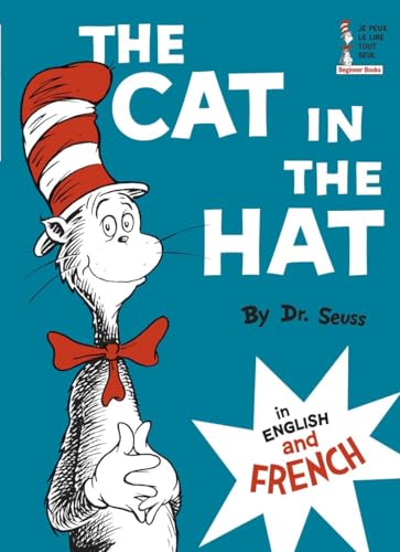 Cover of The Cat in the Hat in English and French