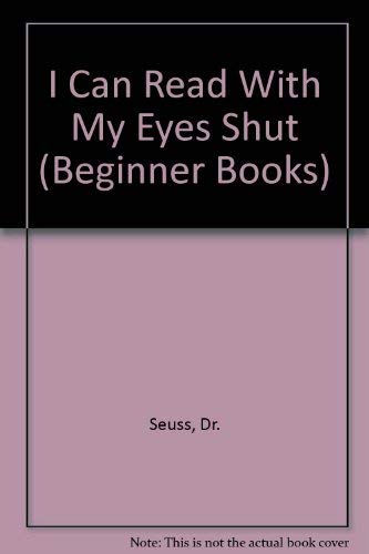 Cover of I Can Read With My Eyes Shut