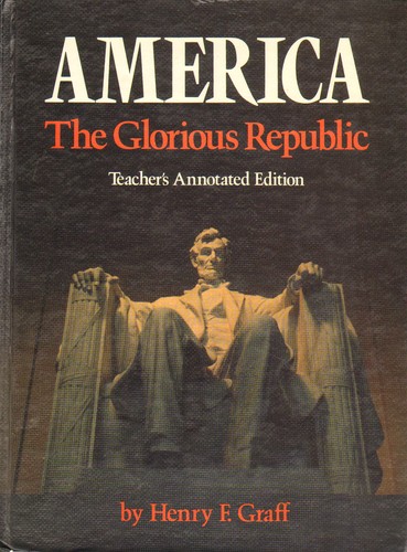 Cover of America, the glorious republic