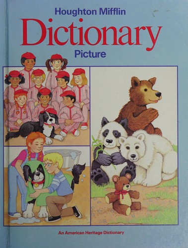 Cover of Houghton Mifflin picture dictionary