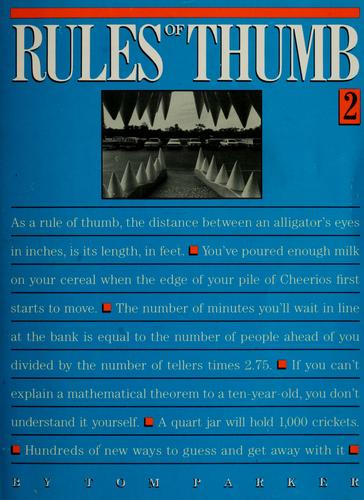 Cover of Rules of Thumb 2