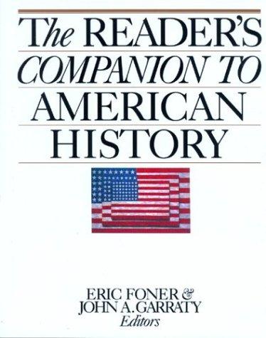Cover of The Reader's companion to American history