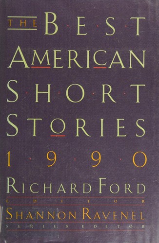 Cover of The Best American Short Stories 1990