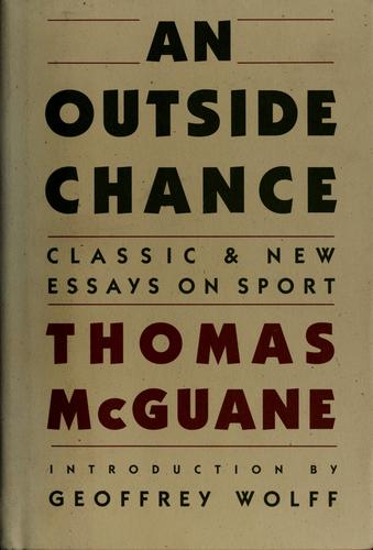 Cover of An outside chance