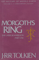 Cover of Morgoth's Ring: The legends of Aman