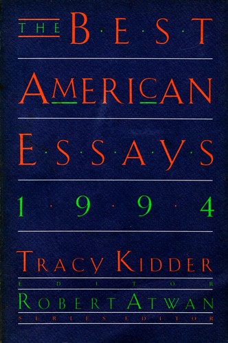 Cover of The Best American Essays 1994