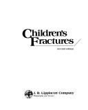 Cover of Children's fractures