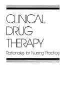 Cover of Clinical drug therapy