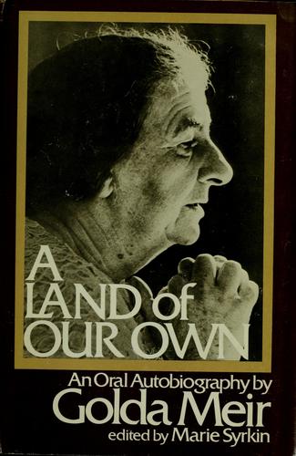 Cover of A land of our own