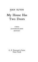 Cover of My house has two doors