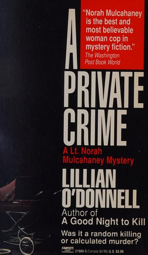 Cover of A Private Crime